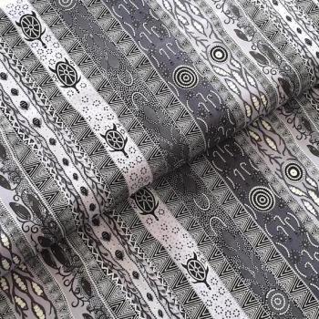 ASH DREAMING IN ONE Aborigines Stoff aus Australien